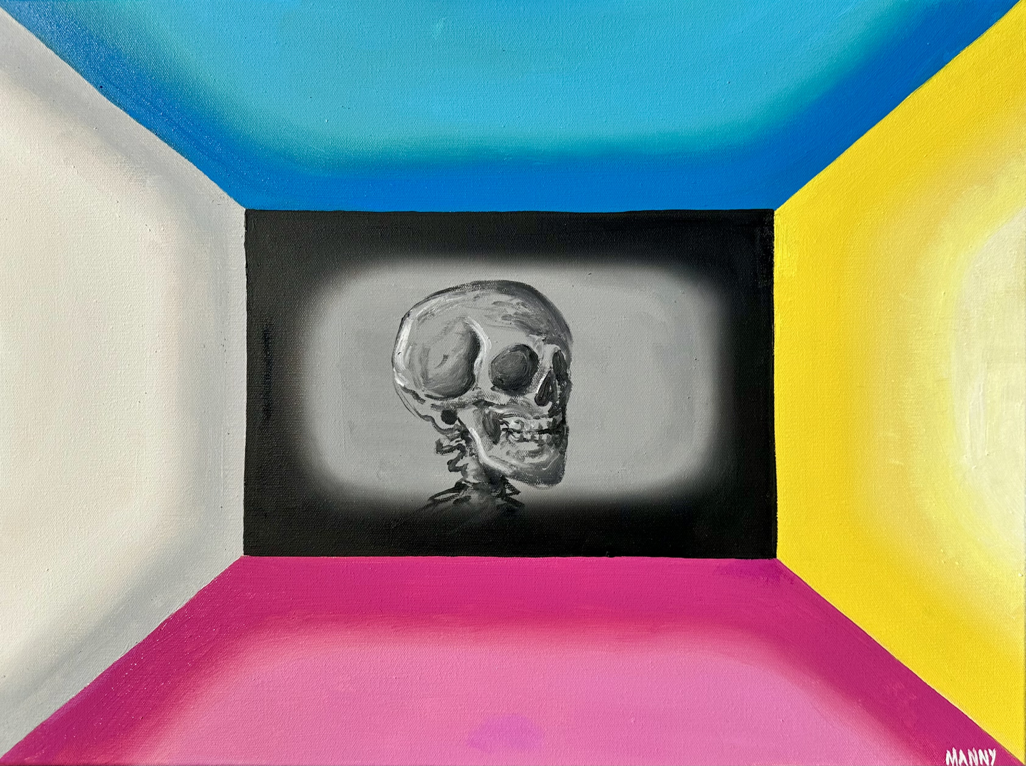 "What's showing tonight?" 8.5'x11' archival quality paper print