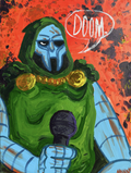 "DOOM" 8.5'x11' archival quality paper print